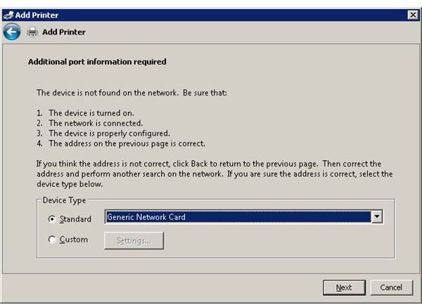 Adding Network Printer 4