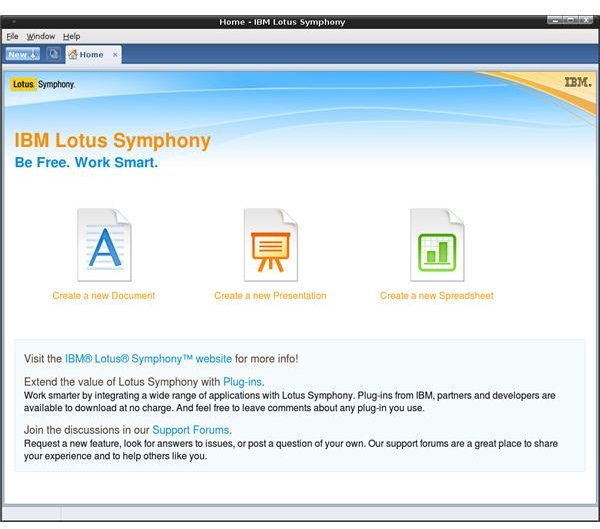 ibm lotus symphony ibm lotus symphony