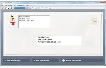Envelope Printing Software