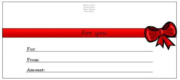 6 free printable gift certificate templates for ms publisher bright hub